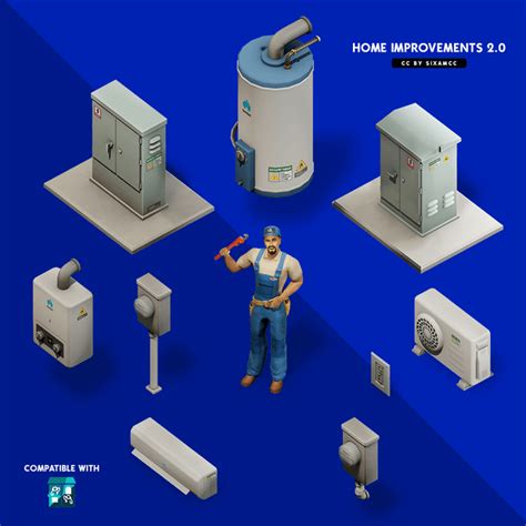 electric utility box sims 4|Home Improvements V8 .